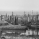 Black and White Photograph of Macduff Harbour