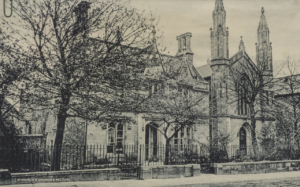 Black and White photograph of St Andrews Episcopal Church