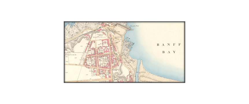 1866 Map of Banff Harbour