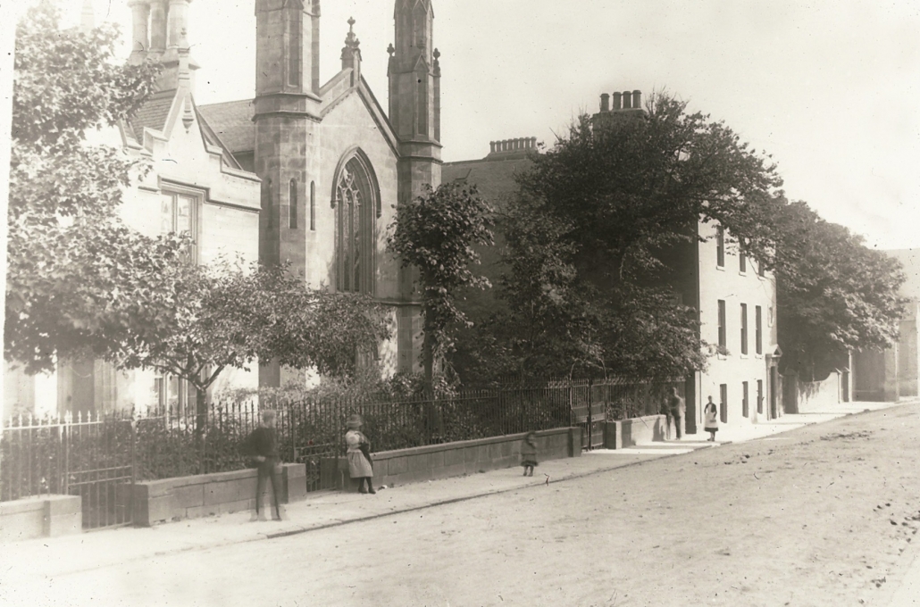 This picture of St Andrew’s is more than a century old. It has not changed much