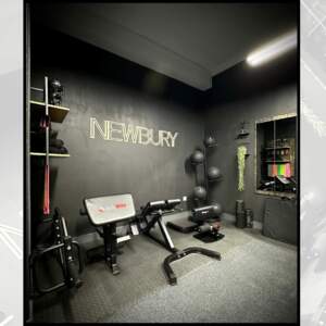 Inside image of Newbury with gym equipment