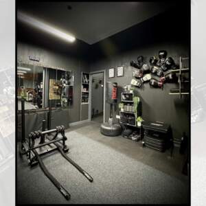 Inside image of Newbury with gym equipment
