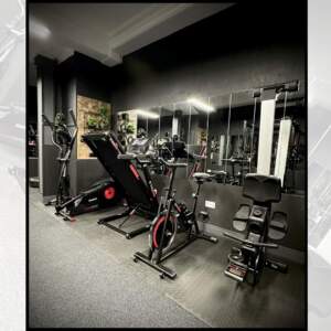 Inside image of Newbury with gym equipment